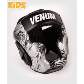 VENUM YKZ21 KIDS HEADGEAR – BLACK/WHITE