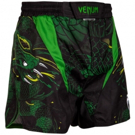 Venum Green Viper Fightshorts - Black/Green
