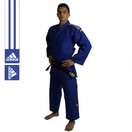 kimono de judo bleu Champion II-IJF adidas